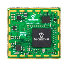 microchip基于sama5d2 mpu的系统模块简化工业级linuxr的设计